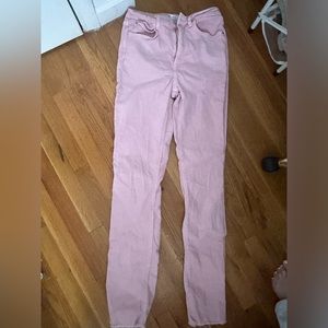 ZARA Bright Pink Jeans